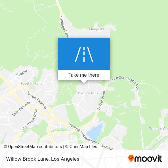 Mapa de Willow Brook Lane