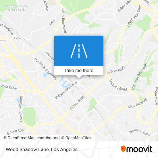 Mapa de Wood Shadow Lane