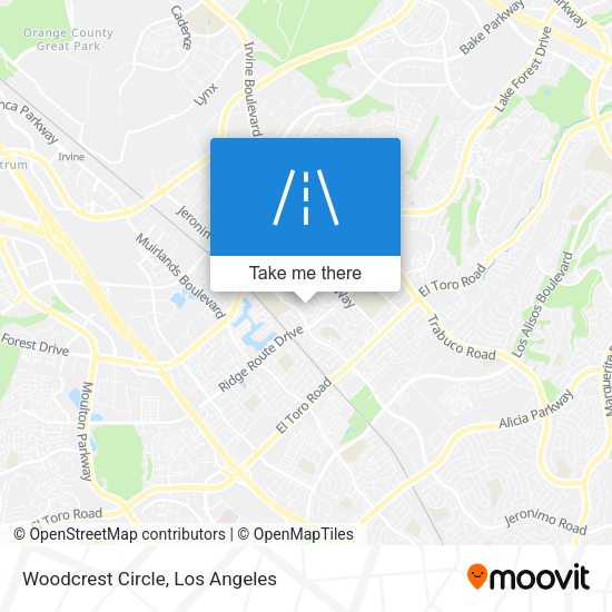 Mapa de Woodcrest Circle