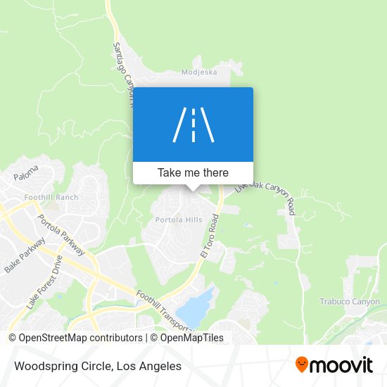 Woodspring Circle map