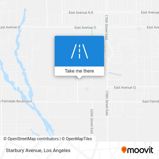 Mapa de Starbury Avenue