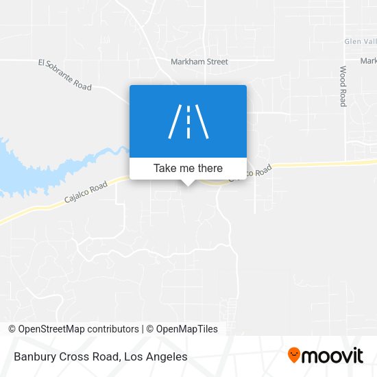Mapa de Banbury Cross Road