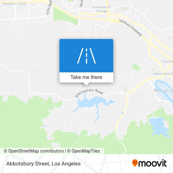 Abbotsbury Street map