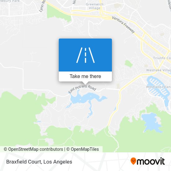 Mapa de Braxfield Court