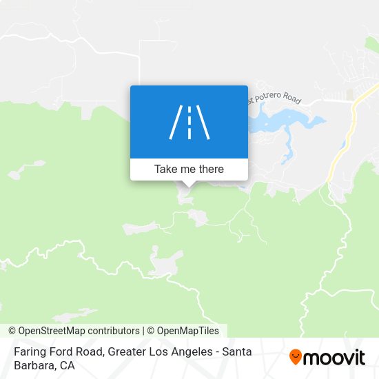 Faring Ford Road map