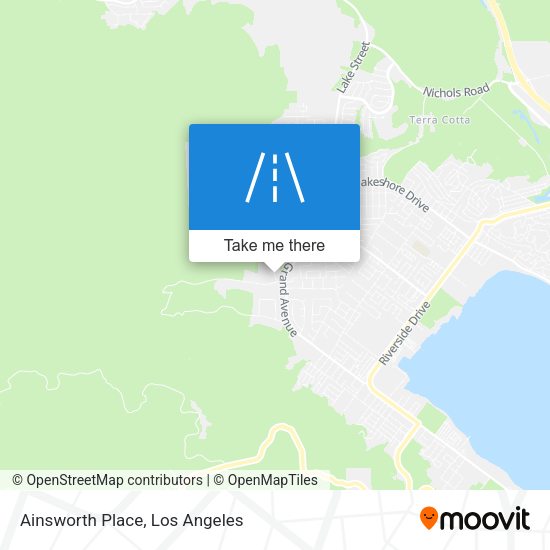 Mapa de Ainsworth Place