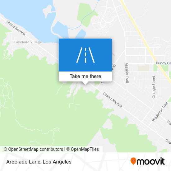 Mapa de Arbolado Lane
