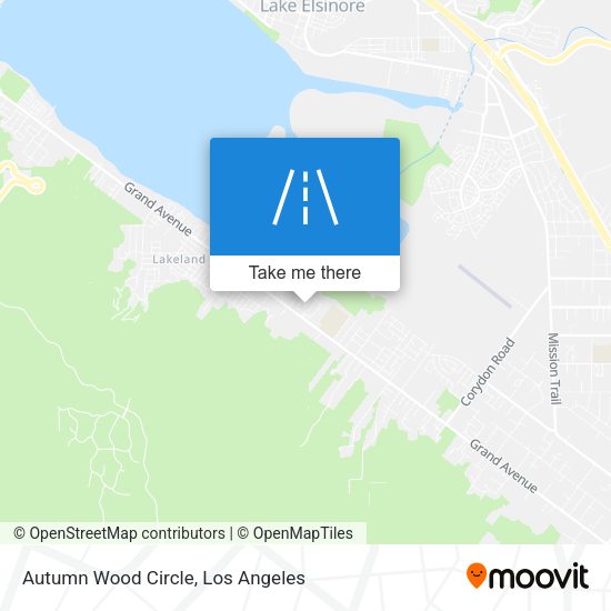 Autumn Wood Circle map