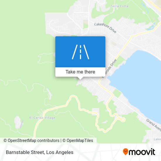 Barnstable Street map