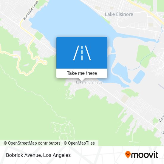 Mapa de Bobrick Avenue