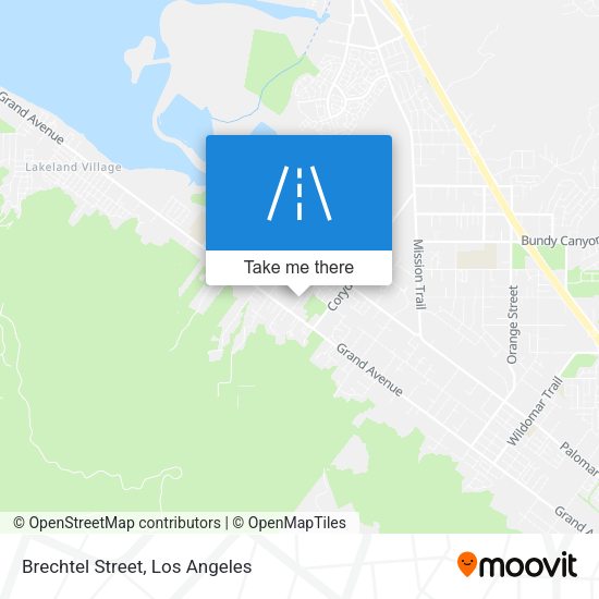 Mapa de Brechtel Street
