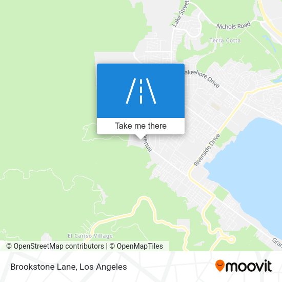 Brookstone Lane map