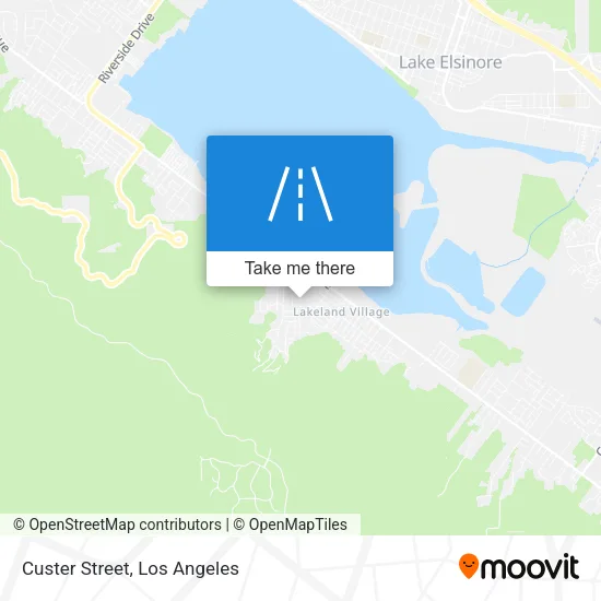 Mapa de Custer Street