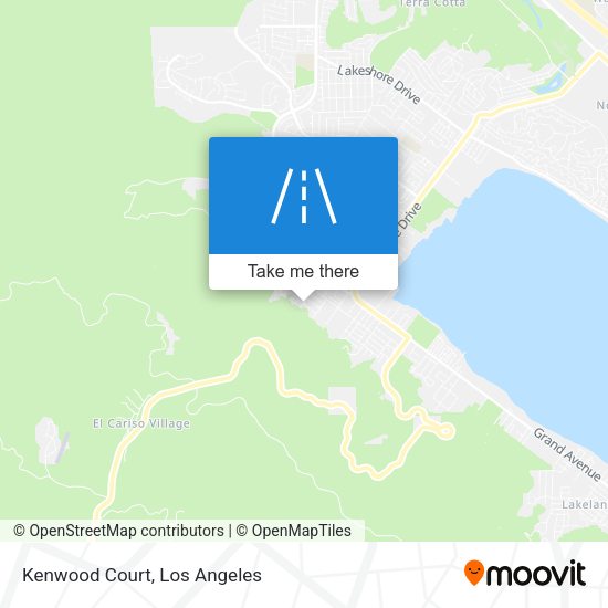 Mapa de Kenwood Court