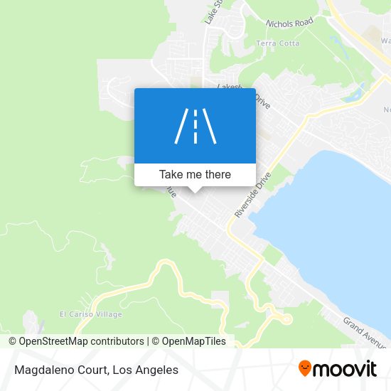 Mapa de Magdaleno Court