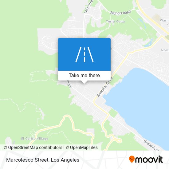 Mapa de Marcolesco Street