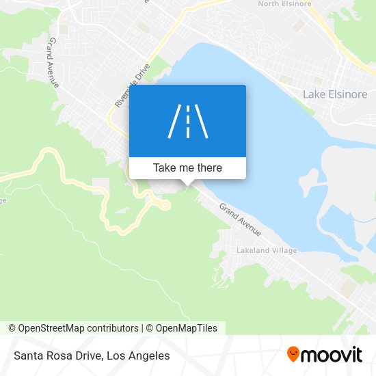 Santa Rosa Drive map