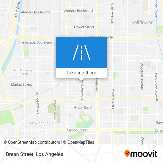 Mapa de Brean Street