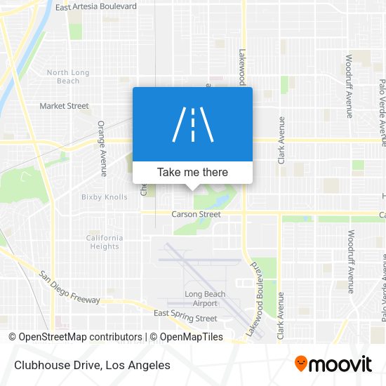 Clubhouse Drive map