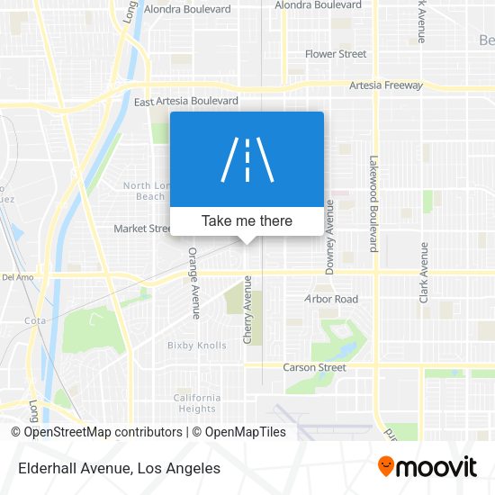 Mapa de Elderhall Avenue