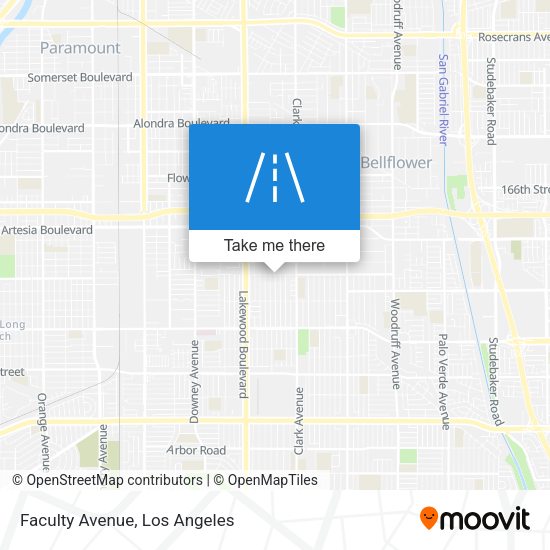 Mapa de Faculty Avenue