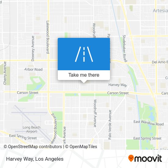 Mapa de Harvey Way
