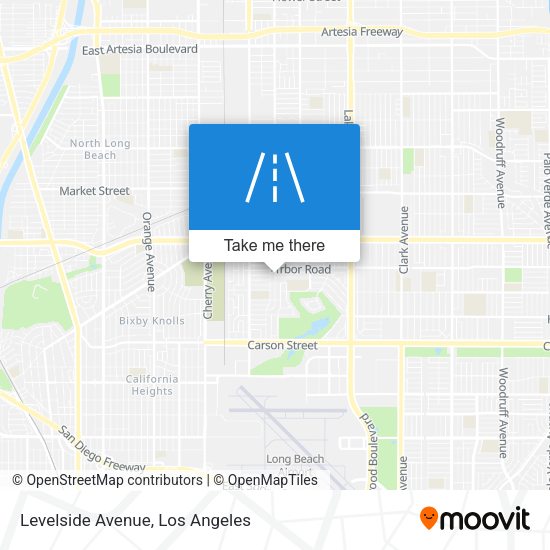 Mapa de Levelside Avenue