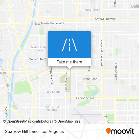 Mapa de Sparrow Hill Lane