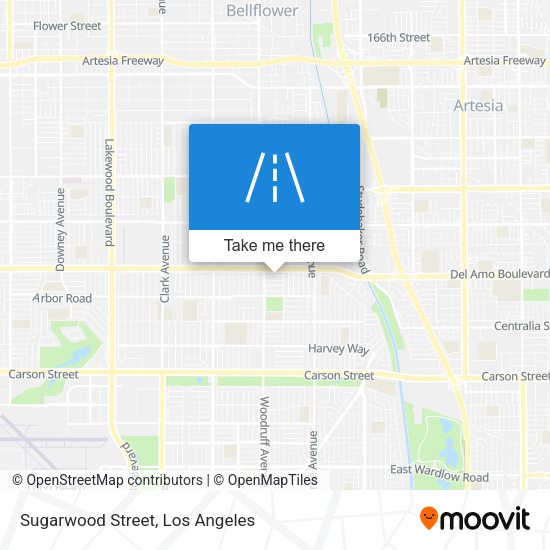 Mapa de Sugarwood Street