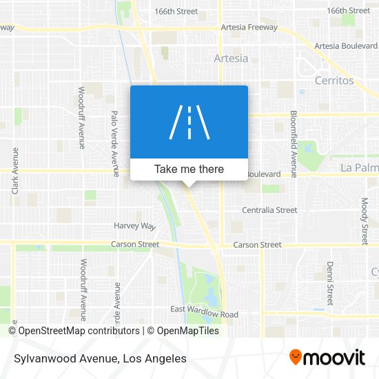 Mapa de Sylvanwood Avenue