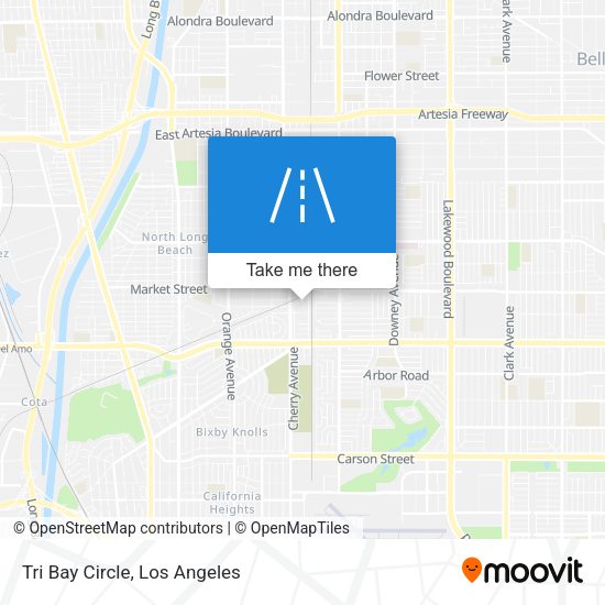 Mapa de Tri Bay Circle