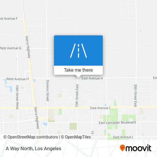 Mapa de A Way North
