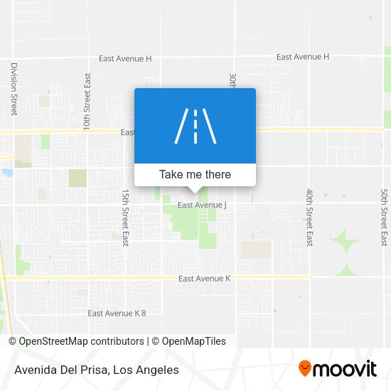 Avenida Del Prisa map