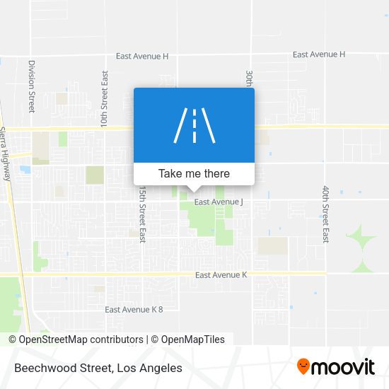 Mapa de Beechwood Street