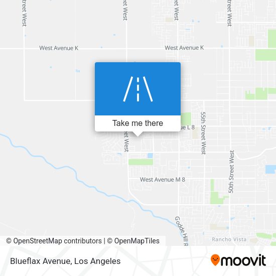 Mapa de Blueflax Avenue