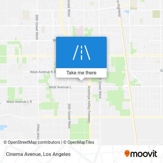 Mapa de Cinema Avenue