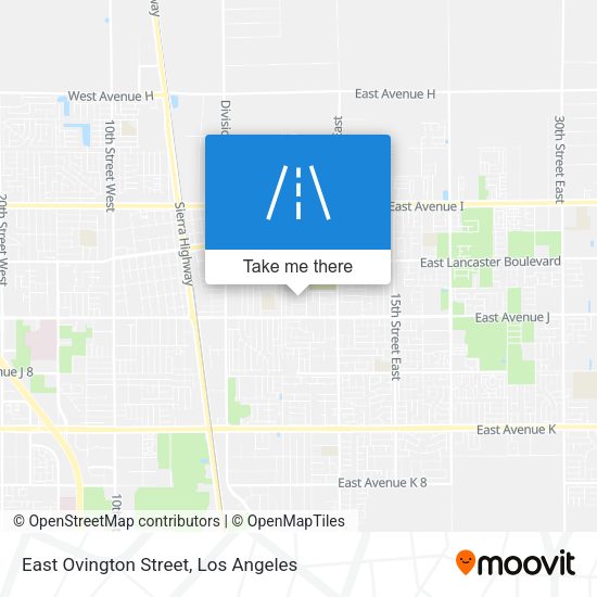 Mapa de East Ovington Street