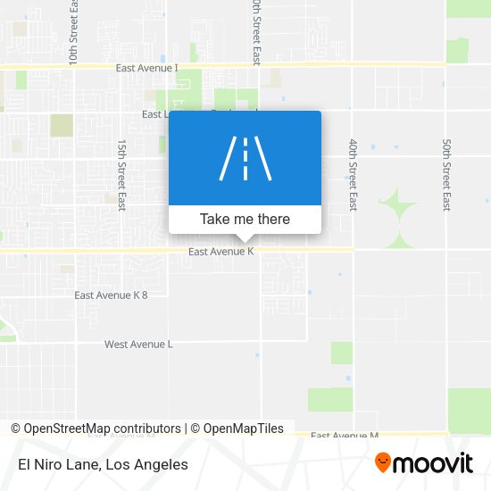 Mapa de El Niro Lane