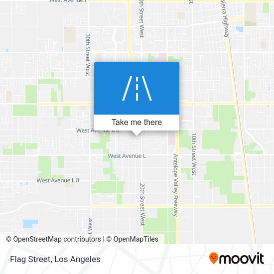 Mapa de Flag Street