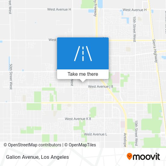 Mapa de Galion Avenue