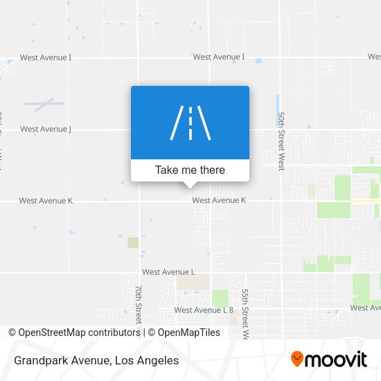 Grandpark Avenue map