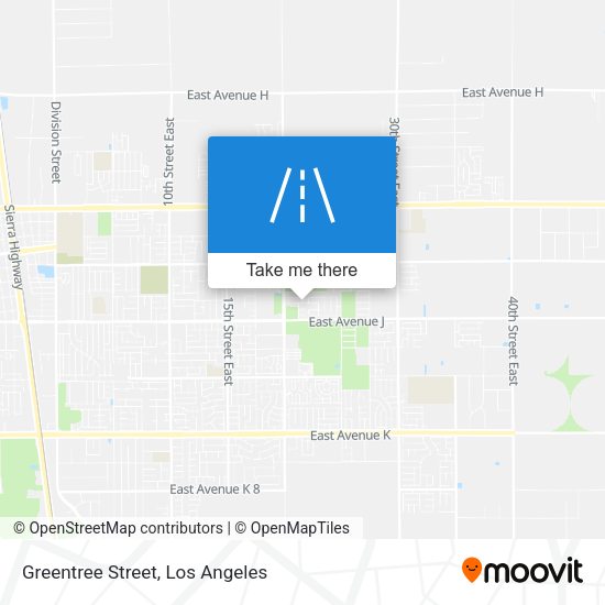 Greentree Street map