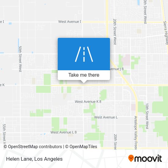 Mapa de Helen Lane