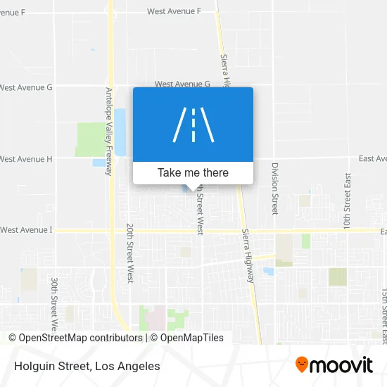 Holguin Street map