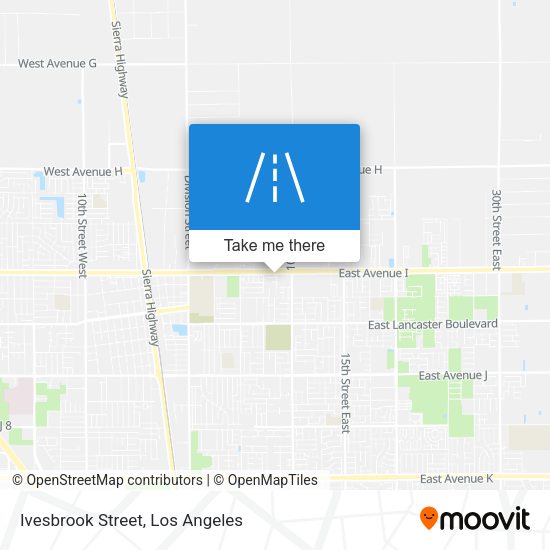 Mapa de Ivesbrook Street