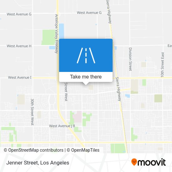 Mapa de Jenner Street