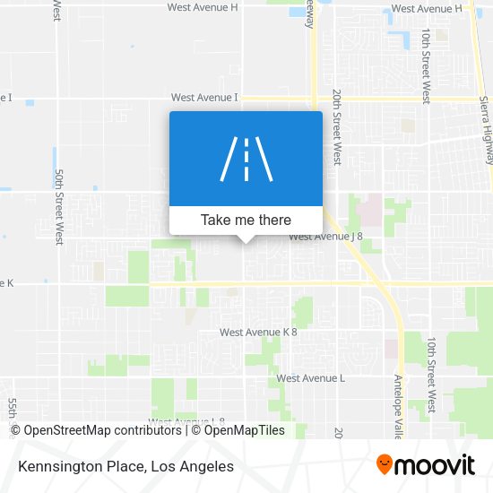 Kennsington Place map