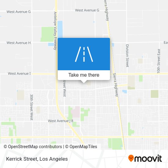Mapa de Kerrick Street