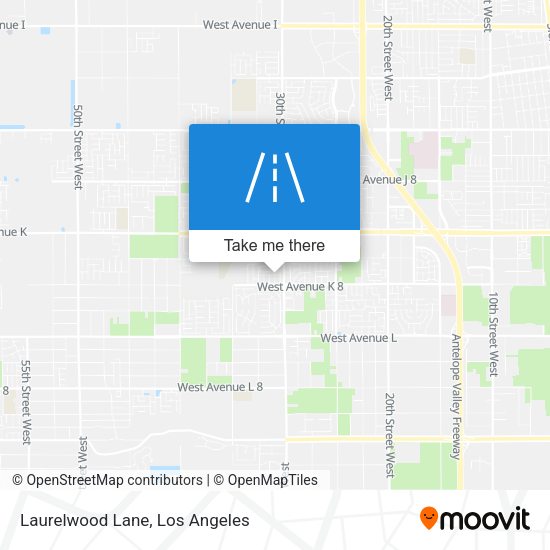 Mapa de Laurelwood Lane