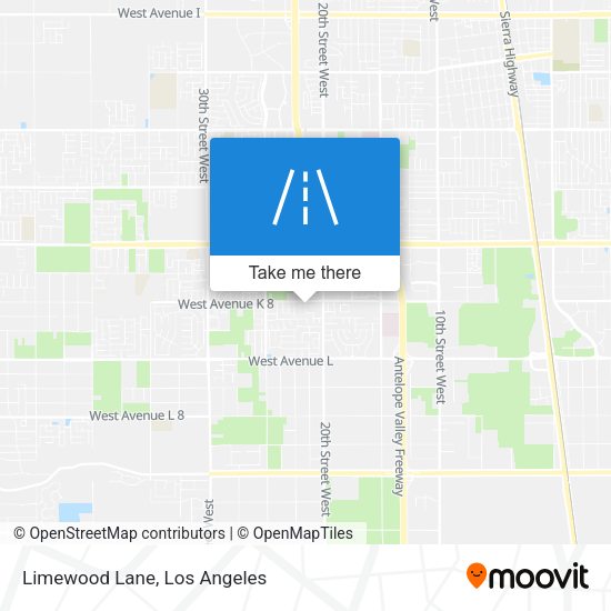 Mapa de Limewood Lane